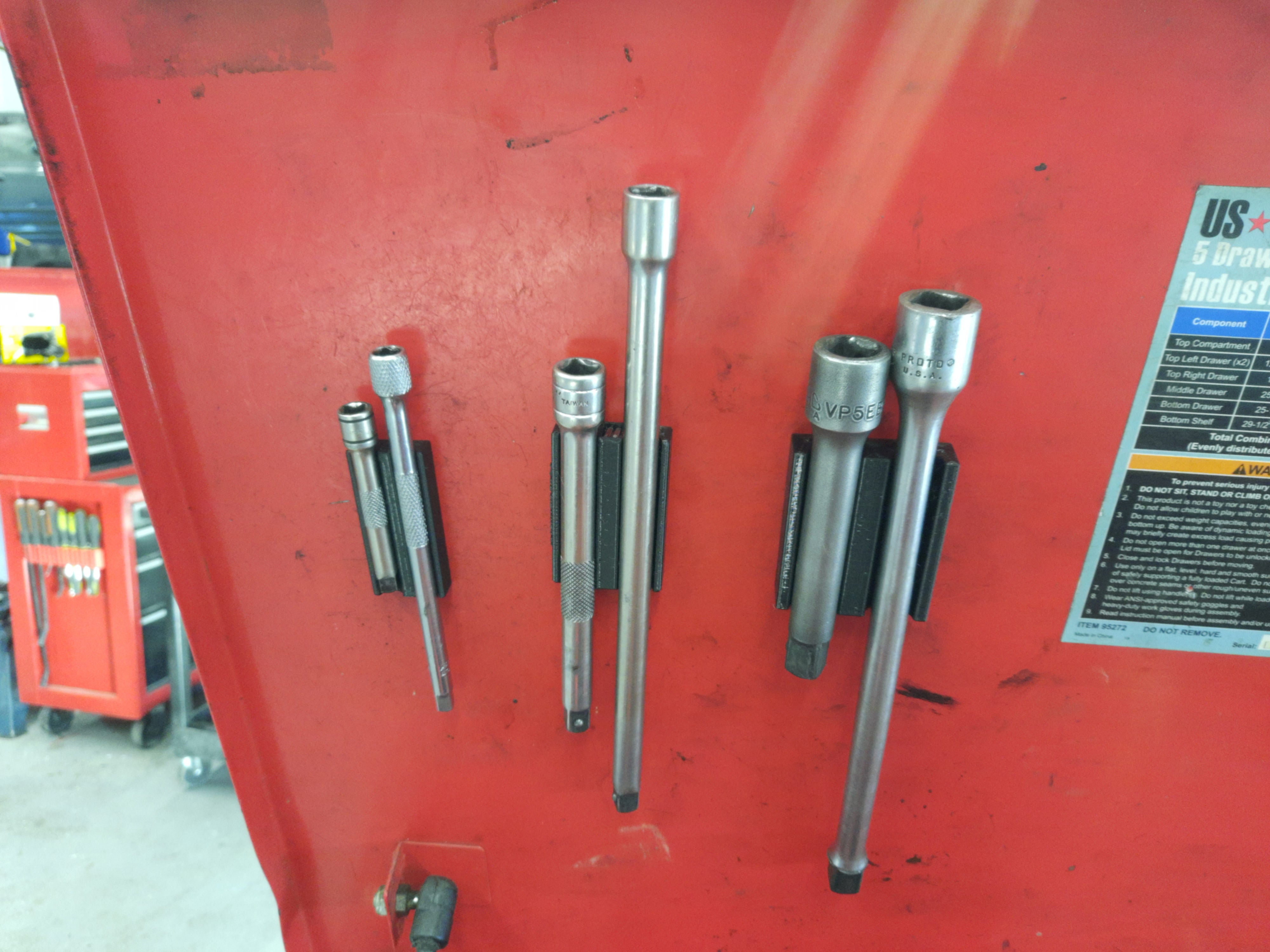 Magnetic Socket Extension Holder | Durable Socket Extension Organizer ...