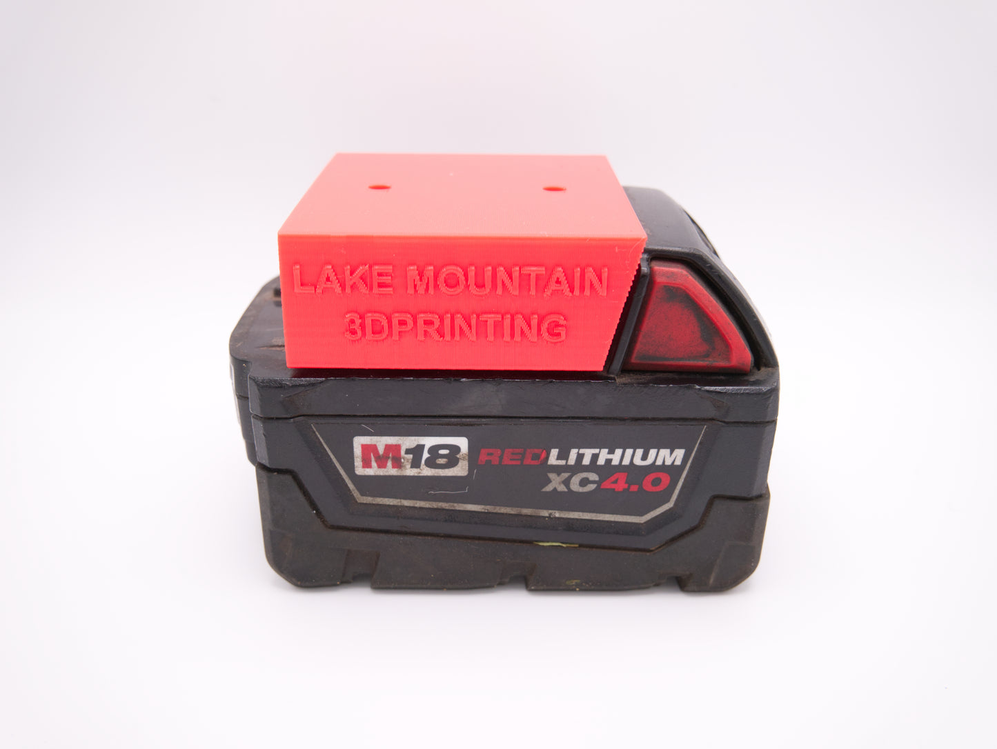 Milwaukee M18 Battery Holder 4-Pack – Durable and Convenient Milwaukee Battery Holders - on battery