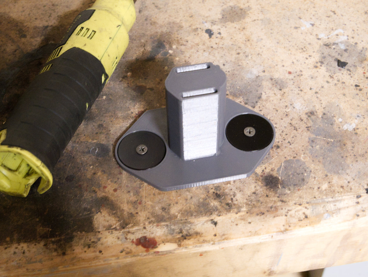 Snap-On Cordless Tool Holder for 14.4V Tools - fastened down