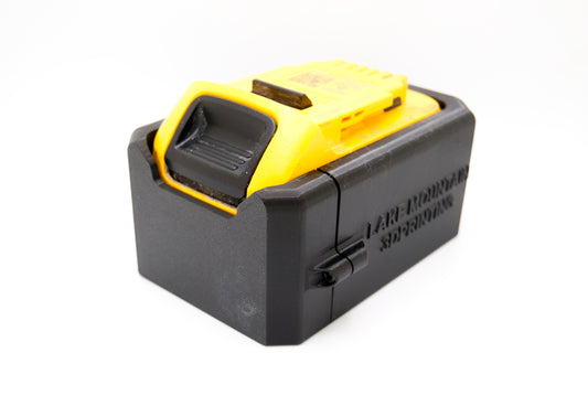 DeWalt 20V Battery Case – Magnetic Protective Battery Boot for 4.0Ah Batteries, on battery