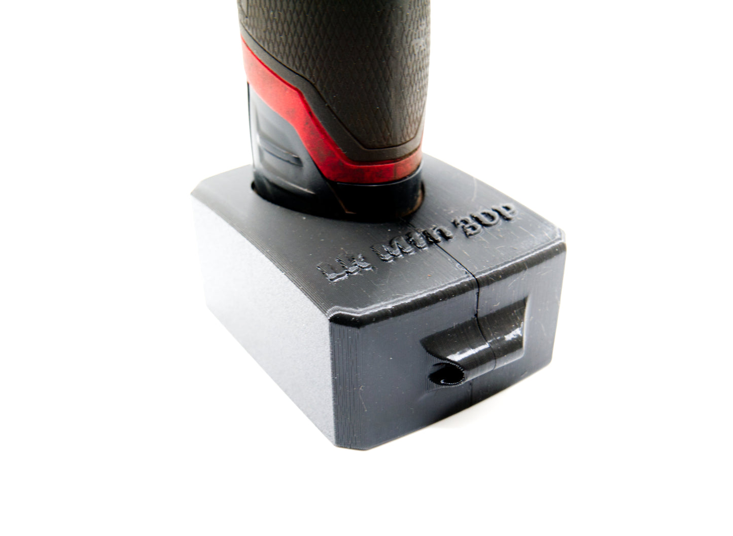 Milwaukee M12 Battery Case – M12 Magnetic Battery Boot for XC 3.0, XC 4.0, and XC 6.0 Batteries - PETG - on batter