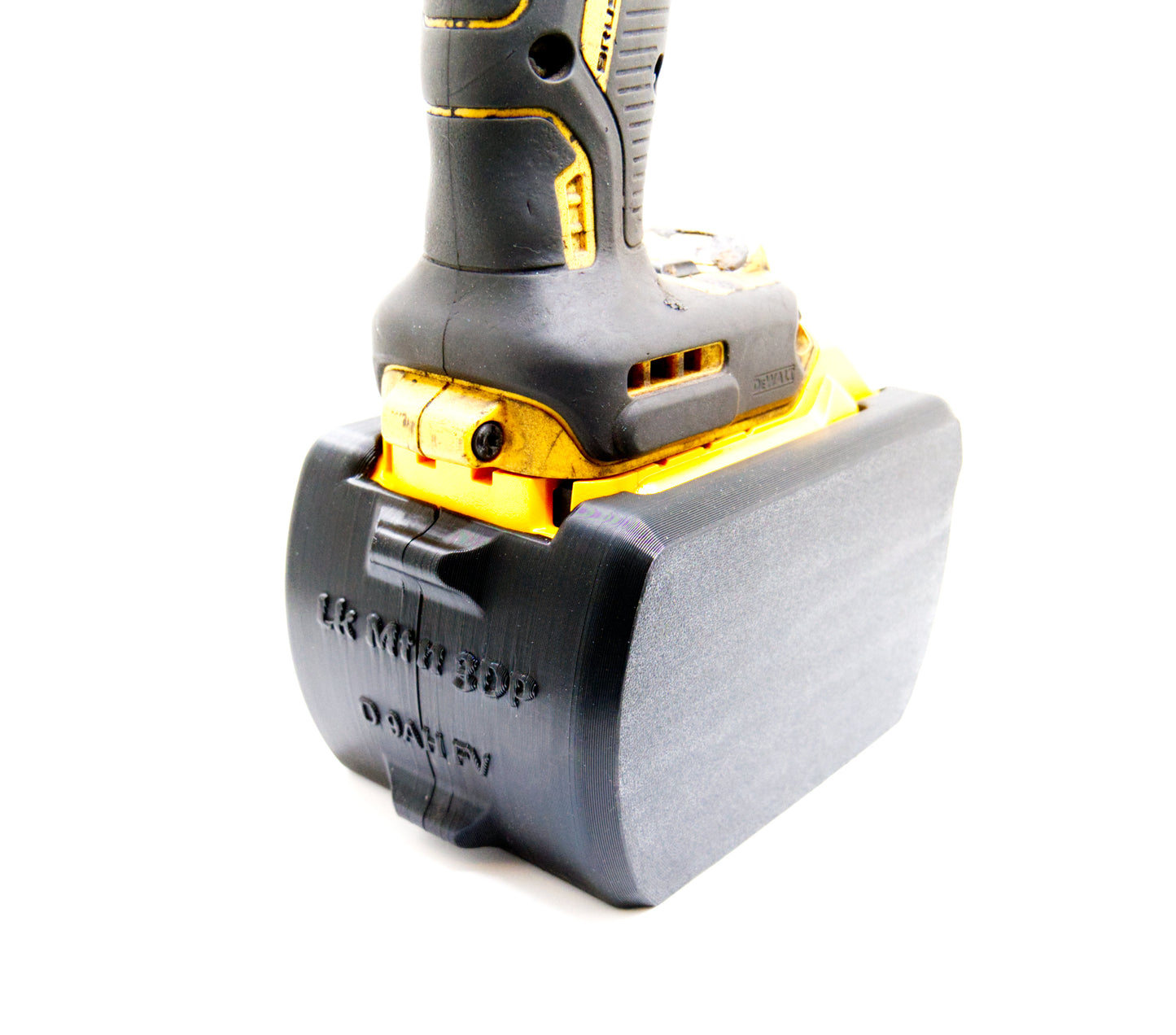 Dewalt 9AH Battery Magnetic Boot – FlexVolt Magnetic Battery Case for DCB609 (By Lake Mountain 3D Printing)