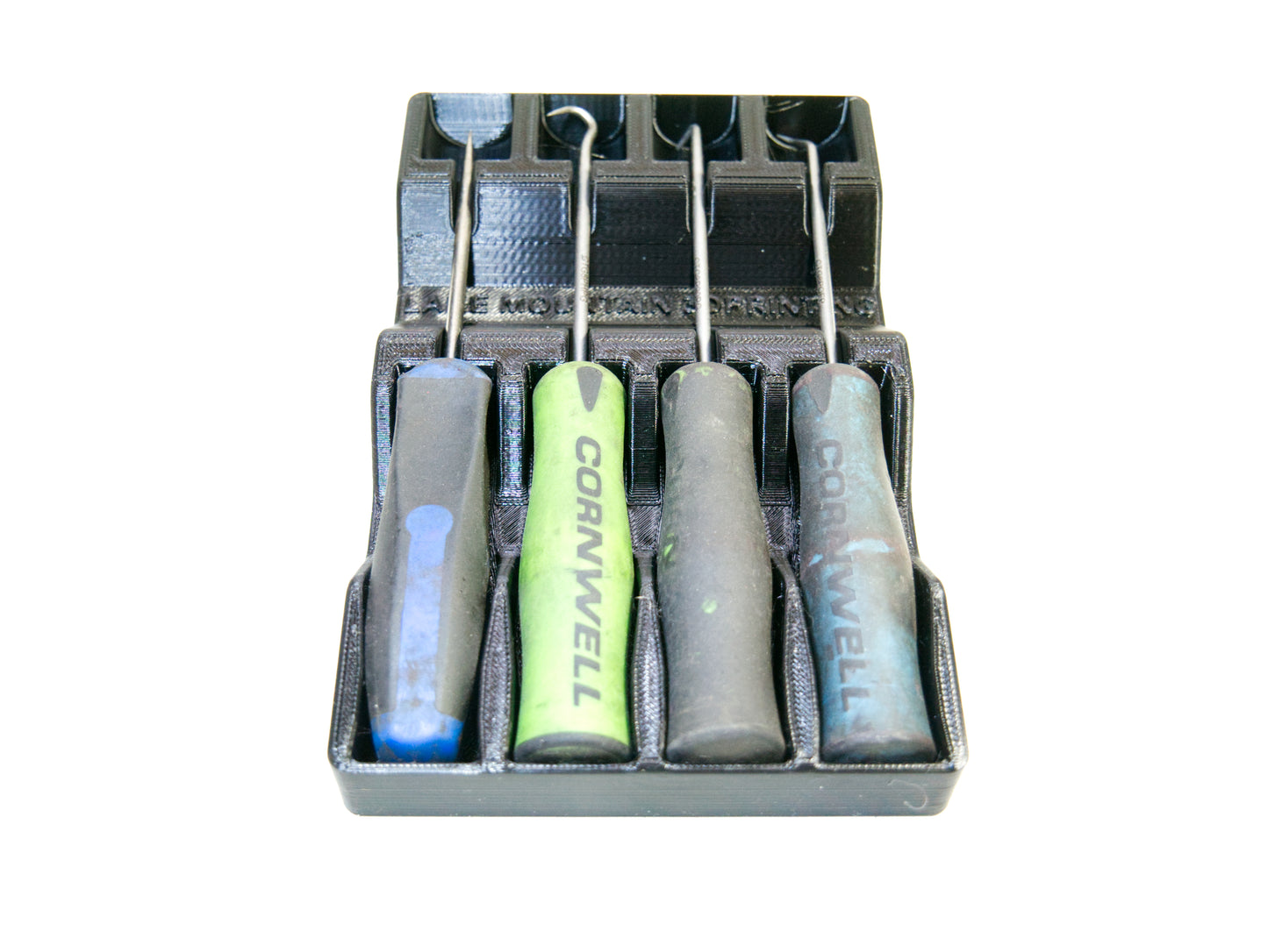 Magnetic Pick Tool Organizer Tray | Durable Pick Set Holder - with cornwell picks in it