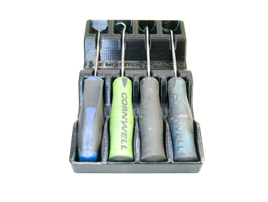 Magnetic Pick Tool Organizer Tray | Durable Pick Set Holder - with cornwell picks in it