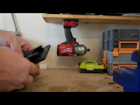 Magnetic Wall Mount Tool Holder For Milwaukee M18 18V Drill, Impact, Hammer – WOP