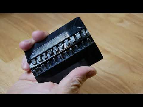 Flexible Pocket Bit Holder for Leatherman Bits – TPU Organizer by Lake Mountain 3DPrinting